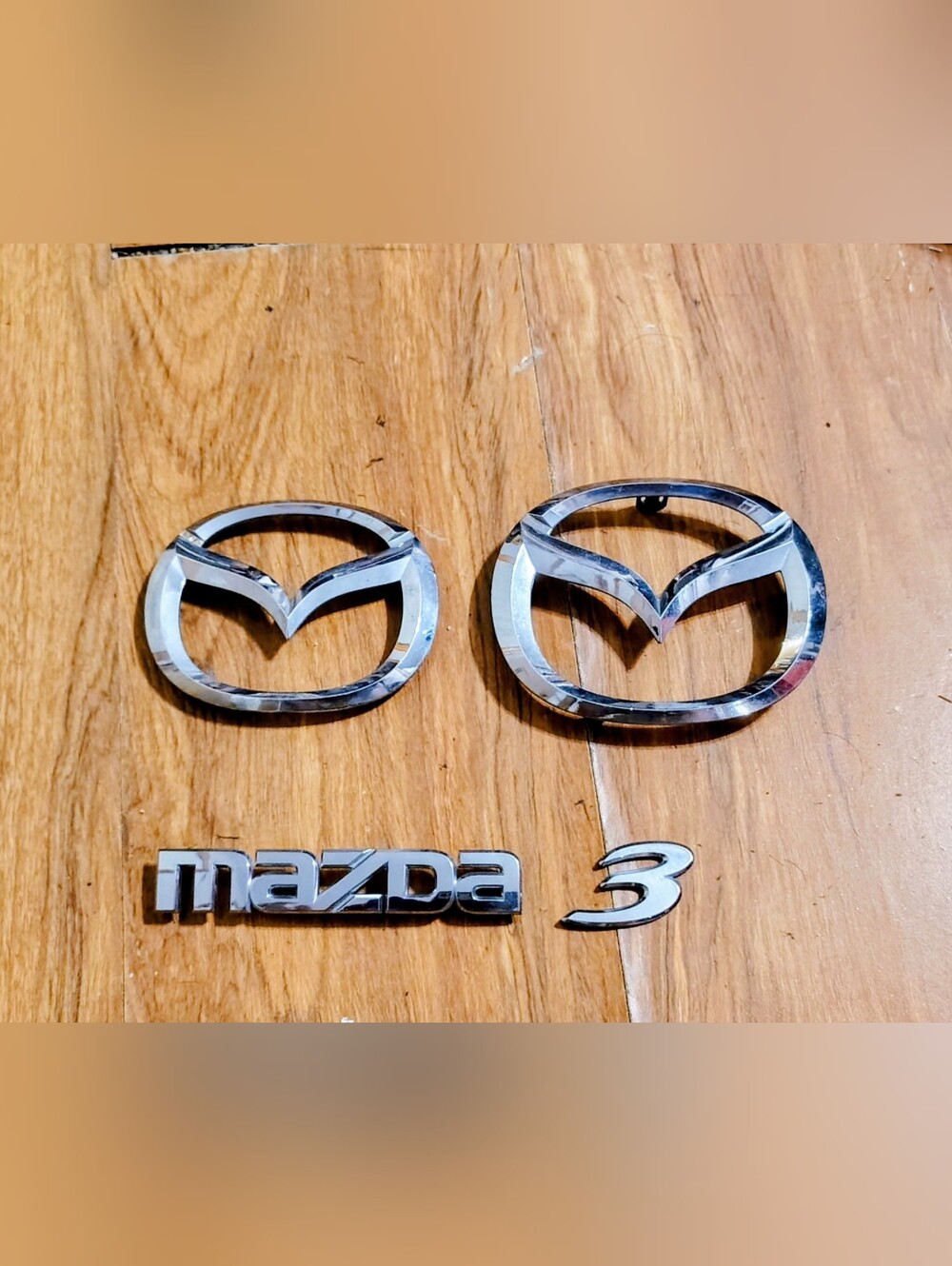 2010-2013 Mazda 3 Hatchback Wagon OEM Emblems Front And Rear